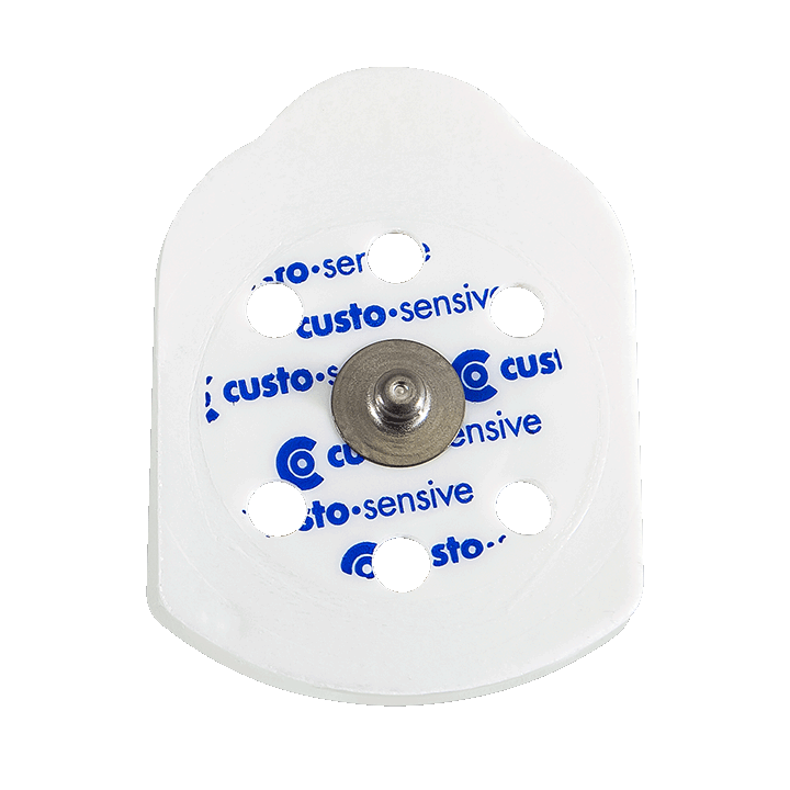 custo sensive Einmal-Klebeelektrode mit Druckknopfverbindung in der Mitte