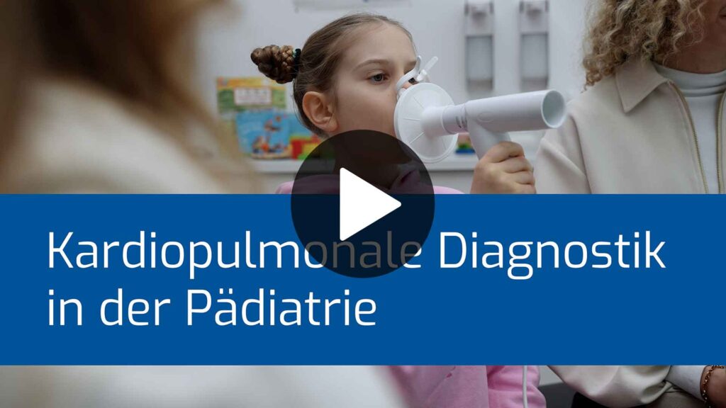 Video-Vorschaubild "Kardiopulmonale Diagnostik in der Pädiatrie". Klick öffnet das Video.